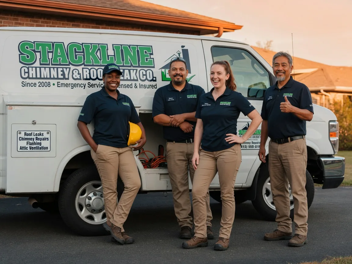 Chimney flashing repair company in Perry, IA